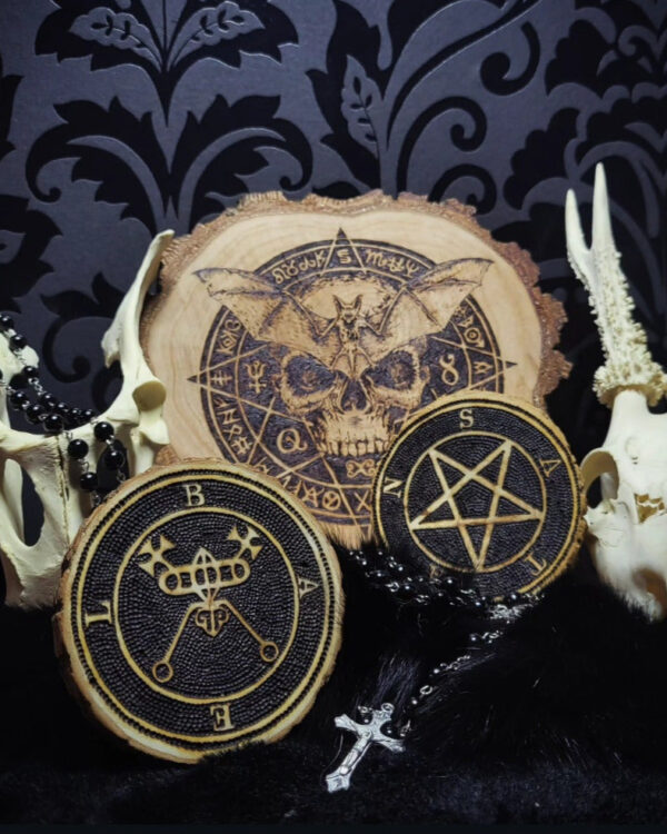 Wooden Sigil | Pirography